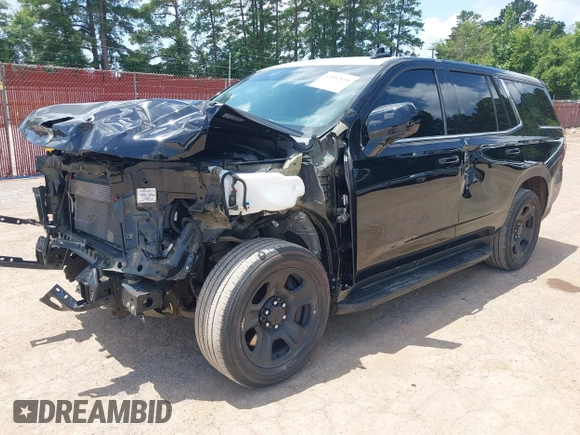 2023 Chevrolet Tahoe Commercial with VIN 1GNSCLED8PR515600, listed as a IAAI auction lot 42552810 with 20,016 mi miles and . Bid and sale history available at DreamBid. Image 18.