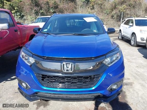 2022 Honda HR-V Sport with VIN 3CZRU6H19NM723520, listed as a IAAI auction lot 41475045 with 57,439 mi miles. Bid and sale history available at carsss.com. Image 12.