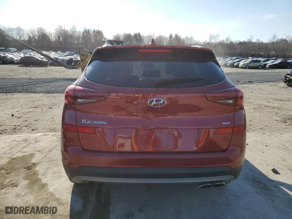 2021 Hyundai Tucson Limited with VIN KM8J3CAL6MU391767, listed as a Copart auction lot 50700005 with 51,066 mi miles and Salvage Title. Bid and sale history available at carsss.com. Image 6.
