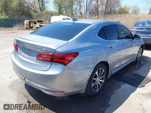 2015 Acura TLX Technology with VIN 19UUB1F5XFA021723, listed as a IAAI auction lot 41971734 with 151,427 mi miles and . Bid and sale history available at DreamBid. Image 4.