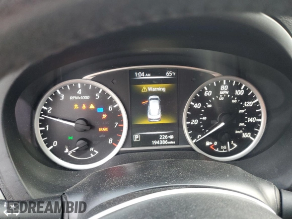 2016 Nissan Sentra SR with VIN 3N1AB7AP8GY275489, listed as a Copart auction lot 53189555 with 194,386 mi miles and Salvage Title. Bid and sale history available at DreamBid. Image 9.