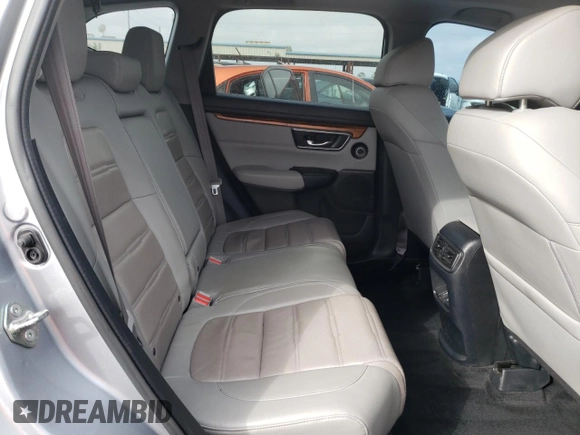 2018 Honda CR-V Touring with VIN 7FARW1H93JE055337, listed as a Copart auction lot 45045305 with 74,776 mi miles and Salvage Title. Bid and sale history available at DreamBid. Image 12.