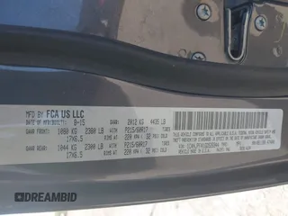 2016 Jeep Patriot Latitude with VIN 1C4NJPFA1GD526944, listed as a IAAI auction lot 42045701 with 123,364 mi miles and . Bid and sale history available at DreamBid. Image 9.