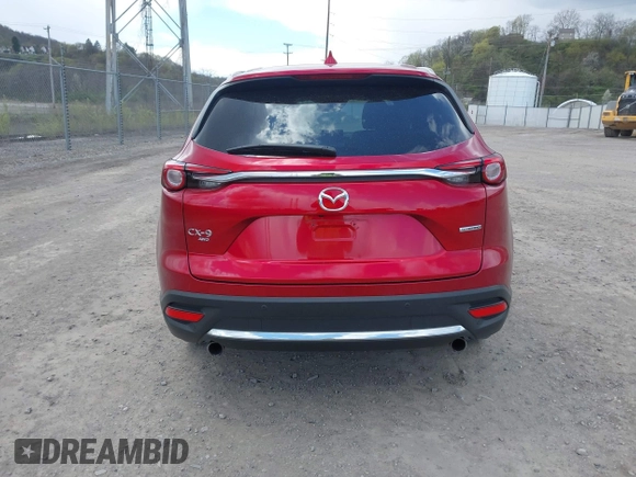 2020 Mazda CX-9 Grand Touring with VIN JM3TCBDY3L0424414, listed as a IAAI auction lot 42044246 with 23,687 mi miles. Bid and sale history available at carsss.com. Image 16.