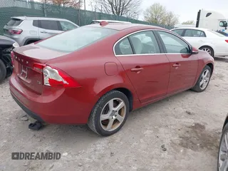 2012 Volvo S60 T5 with VIN YV1622FS6C2079928, listed as a IAAI auction lot 42021144 with 133,976 mi miles. Bid and sale history available at carsss.com. Image 4.