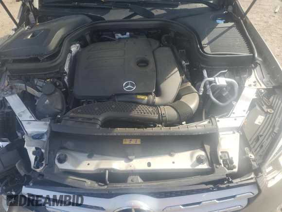 2021 Mercedes-Benz GLC 300 with VIN W1N0G8DB4MV279217, listed as a Copart auction lot 56144895 with 34,886 mi miles and Salvage title. Bid and sale history available at DreamBid. Image 12.