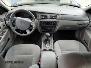 2006 Ford Taurus SE Standard with VIN 1FAHP53UX6A176539, listed as a Copart auction lot 55379395 with 187,394 mi miles and Salvage Title. Bid and sale history available at DreamBid. Image 8.