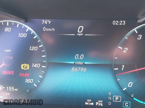 2021 Mercedes-Benz GLC 300 with VIN W1N0G8DB1MV306535, listed as a IAAI auction lot 41880792 with 86,796 mi miles and . Bid and sale history available at DreamBid. Image 15.