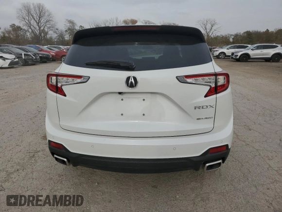 2024 Acura RDX w/Advance Package with VIN 5J8TC2H7XRL023364, listed as a Copart auction lot 78395644 with 6,953 mi miles and Salvage Title. Bid and sale history available at carsss.com. Image 6.