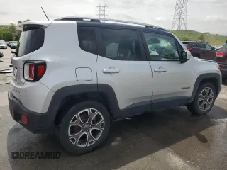 2015 Jeep Renegade Limited z VIN ZACCJBDT2FPB81423, wystawiony jako Copart lot #59581385 z przebiegiem 50 987 mil mil oraz Szkoda całkowita • Salvage title. Historia ofert i sprzedaży dostępna na DreamBid. Obrazek 3.
