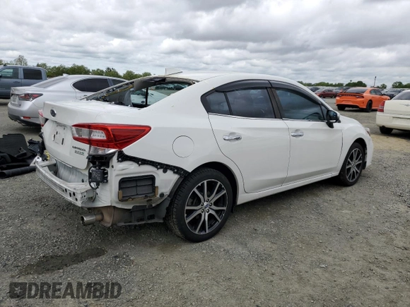2017 Subaru Impreza Limited with VIN 4S3GKAT6XH3600498, listed as a Copart auction lot 51972775 with 91,552 mi miles and Salvage title. Bid and sale history available at DreamBid. Image 3.