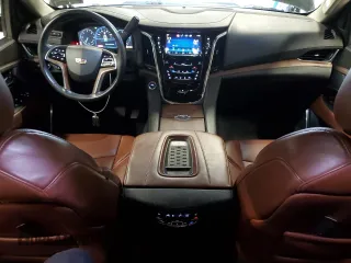 2015 Cadillac Escalade ESV Premium with VIN 1GYS4TKJ4FR631854, listed as a Copart auction lot 50346025 with 128,406 mi miles and Salvage title. Bid and sale history available at DreamBid. Image 8.