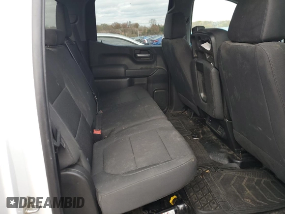 2021 Chevrolet Silverado 1500 Work Truck with VIN 1GCPYAEH8MZ211105, listed as a Copart auction lot 80907284 with 67,016 mi miles and Salvage Title. Bid and sale history available at DreamBid. Image 11.