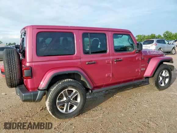 2022 Jeep Wrangler Unlimited Sahara z VIN 1C4HJXEN0NW106045, wystawiony jako Copart lot #61257055 z przebiegiem 104 937 mil mil oraz Szkoda całkowita • Salvage title. Historia ofert i sprzedaży dostępna na DreamBid. Obrazek 3.