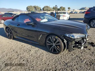 2022 BMW 8 Series 840i with VIN WBADZ2C09NCK14678, listed as a Copart auction lot 80243324 with 0 mi miles and Salvage Title. Bid and sale history available at carsss.com. Image 4.