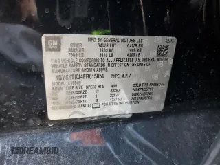 2015 Cadillac Escalade ESV Premium z VIN 1GYS4TKJ4FR615850, wystawiony jako Copart lot #57126125 z przebiegiem 104 693 mil mil oraz Szkody całkowita. Historia ofert i sprzedaży dostępna na DreamBid. Obrazek 12.
