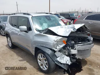 2018 Jeep Renegade Latitude with VIN ZACCJABB2JPJ56502, listed as a IAAI auction lot 42380142 with 39,740 mi miles and . Bid and sale history available at DreamBid. Image 1.
