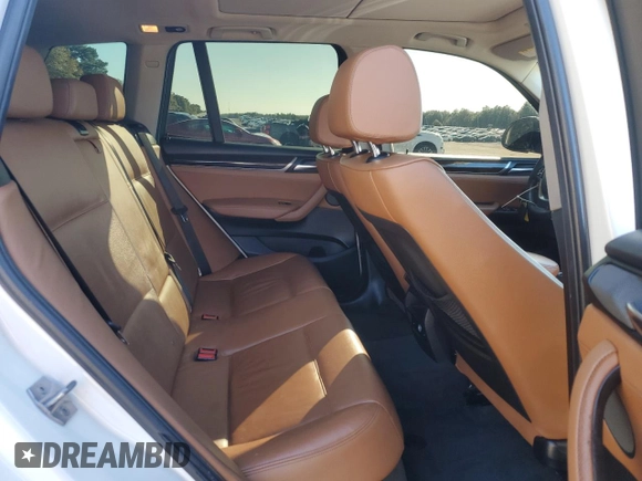 2017 BMW X3 sDrive28i with VIN 5UXWZ7C39H0V92670, listed as a Copart auction lot 86140754 with 107,846 mi miles and Salvage Title. Bid and sale history available at carsss.com. Image 11.