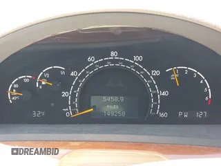 2001 Mercedes-Benz S with VIN WDBNG70J81A166750, listed as a IAAI auction lot 42168436 with 149,258 mi miles. Bid and sale history available at carsss.com. Image 7.