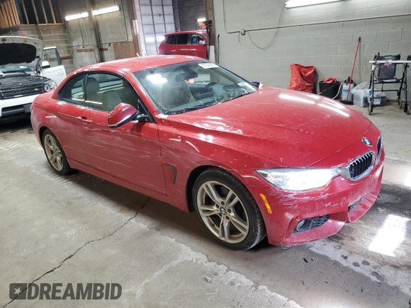 2017 BMW 4 Series 430i z VIN WBA4U7C50H5D43282, wystawiony jako Copart lot #47226685 z przebiegiem 30 973 mil mil oraz Szkoda całkowita • Salvage title. Historia ofert i sprzedaży dostępna na DreamBid. Obrazek 4.