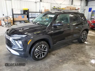 2025 Chevrolet TrailBlazer LT with VIN KL79MRSL5SB041980, listed as a Copart auction lot 54159435 with 14,338 mi miles and Clean Title. Bid and sale history available at DreamBid. Image 1.