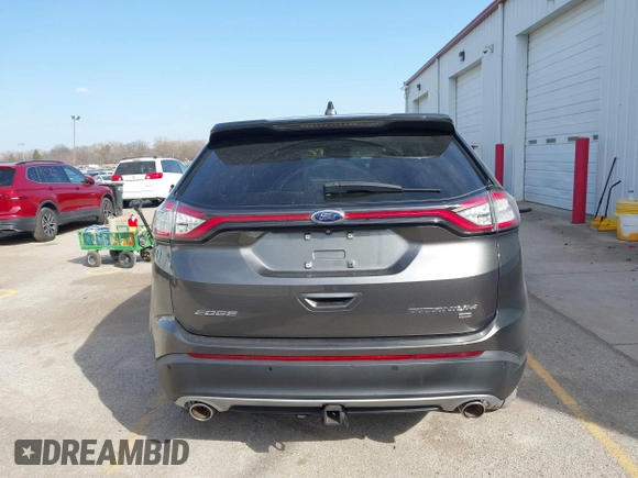 2015 Ford Edge Titanium with VIN 2FMPK4K81FBC30541, listed as a IAAI auction lot 41810625 with 117,345 mi miles. Bid and sale history available at carsss.com. Image 17.