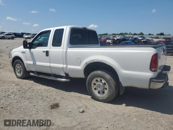 2005 Ford F-250 XL z VIN 1FTNX20525EA83143, wystawiony jako Copart lot #61446145 z przebiegiem 177 679 mil mil oraz Szkoda całkowita • Salvage title. Historia ofert i sprzedaży dostępna na DreamBid. Obrazek 2.