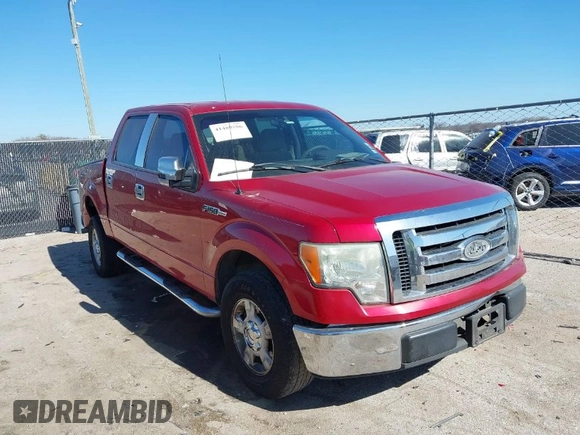 2010 Ford F-150 XL with VIN 1FTEW1C84AFB78455, listed as a IAAI auction lot 41489596 with 190,651 mi miles. Bid and sale history available at carsss.com. Image 1.