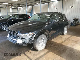2025 Mazda CX-5 2.5 S Preferred Package with VIN JM3KFBCL4S0590917, listed as a Copart auction lot 48115405 with 43,846 mi miles and Salvage Title. Bid and sale history available at carsss.com. Image 1.