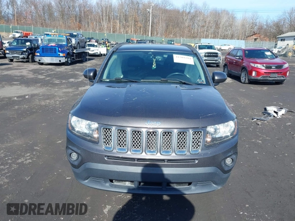2017 Jeep Compass High Altitude with VIN 1C4NJDEB1HD111889, listed as a IAAI auction lot 41509294 with 104,038 mi miles. Bid and sale history available at carsss.com. Image 12.