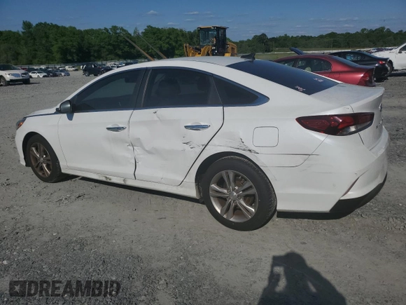 2018 Hyundai Sonata SEL with VIN 5NPE34AF4JH624380, listed as a Copart auction lot 51233365 with 84,520 mi miles and Salvage Title. Bid and sale history available at DreamBid. Image 2.