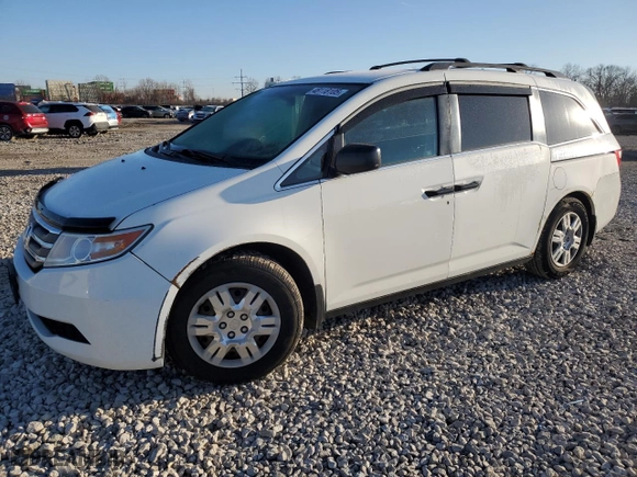 2011 Honda Odyssey LX with VIN 5FNRL5H23BB084501, listed as a Copart auction lot 48118105 with 317,420 mi miles and Salvage Title. Bid and sale history available at carsss.com. Image 1.