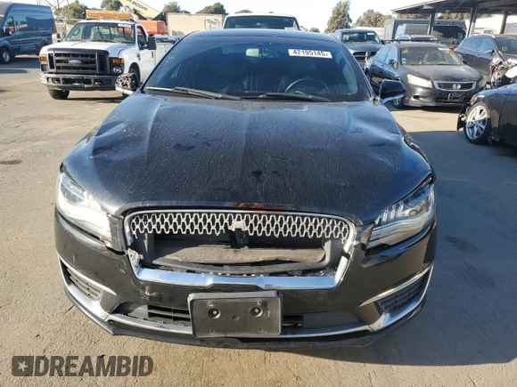 2017 Lincoln MKZ Hybrid Premiere with VIN 3LN6L5KU1HR650025, listed as a Copart auction lot 42195145 with 122,608 mi miles and Salvage Title. Bid and sale history available at DreamBid. Image 5.