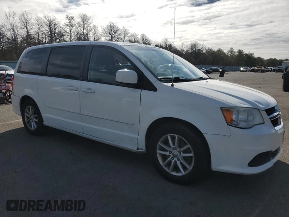 2013 Dodge Grand Caravan SXT with VIN 2C4RDGCG8DR749444, listed as a Copart auction lot 49169515 with 166,104 mi miles and Salvage Title. Bid and sale history available at DreamBid. Image 4.