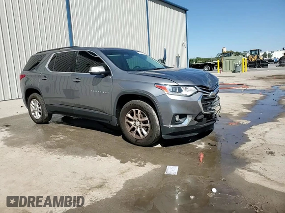 2020 Chevrolet Traverse LT with VIN 1GNERHKW7LJ147370, listed as a Copart auction lot 53250675 with 143,925 mi miles and Salvage Title. Bid and sale history available at DreamBid. Image 14.