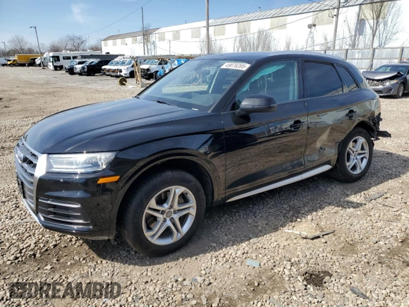2018 Audi Q5 Premium with VIN WA1ANAFY4J2170547, listed as a Copart auction lot 49076395 with 86,391 mi miles and Non Repairable. Bid and sale history available at carsss.com. Image 1.