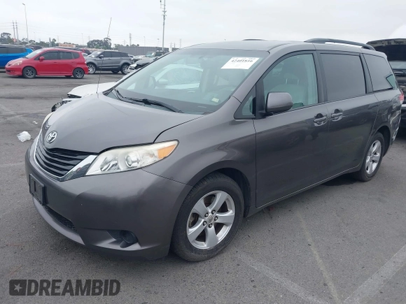 2012 Toyota Sienna LE AAS with VIN 5TDKK3DC0CS236786, listed as a IAAI auction lot 42401816 with 219,738 mi miles and . Bid and sale history available at DreamBid. Image 2.