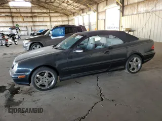2002 Mercedes-Benz CLK with VIN WDBLK70G82T124627, listed as a Copart auction lot 47290655 with 69,543 mi miles and Clean Title. Bid and sale history available at carsss.com. Image 1.