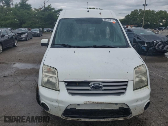 2012 Ford Transit Connect XLT with VIN NM0KS9BN9CT124462, listed as a Copart auction lot 65176614 with Not provided miles and Salvage title. Bid and sale history available at DreamBid. Image 5.