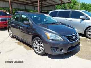 2014 Nissan Sentra SV with VIN 3N1AB7AP4EY243314, listed as a IAAI auction lot 42101060 with 185,491 mi miles and . Bid and sale history available at DreamBid. Image 1.