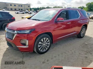 2023 Chevrolet Traverse Premier with VIN 1GNERKKW9PJ309857, listed as a Copart auction lot 60962975 with 19,596 mi miles and Salvage title. Bid and sale history available at DreamBid. Image 1.