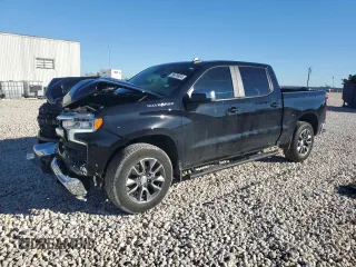2023 Chevrolet Silverado 1500 LT with VIN 1GCPACED3PZ332383, listed as a Copart auction lot 79475424 with 24,833 mi miles and Salvage Title. Bid and sale history available at DreamBid. Image 1.