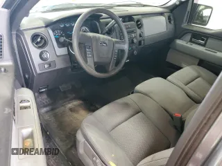 2013 Ford F-150 XL with VIN 1FTNF1EF9DKD63737, listed as a Copart auction lot 57023185 with 47,489 mi miles and Salvage title. Bid and sale history available at DreamBid. Image 8.