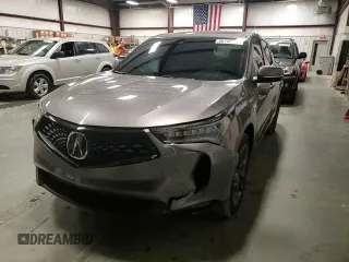2023 Acura RDX w/A-Spec Package with VIN 5J8TC1H67PL005466, listed as a Copart auction lot 86745844 with 19,304 mi miles and Salvage title. Bid and sale history available at DreamBid. Image 13.