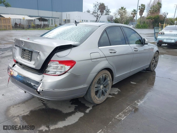 2008 Mercedes-Benz C-Class 3.0L Sport with VIN WDDGF54X78F035621, listed as a IAAI auction lot 41789122 with 164,043 mi miles. Bid and sale history available at carsss.com. Image 4.