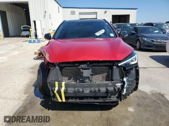 2022 Infiniti QX55 Essential z VIN 3PCAJ5K37NF112146, wystawiony jako Copart lot #74987654 z przebiegiem 49 673 mil mil oraz Szkoda całkowita • Salvage title. Historia ofert i sprzedaży dostępna na DreamBid. Obrazek 5.