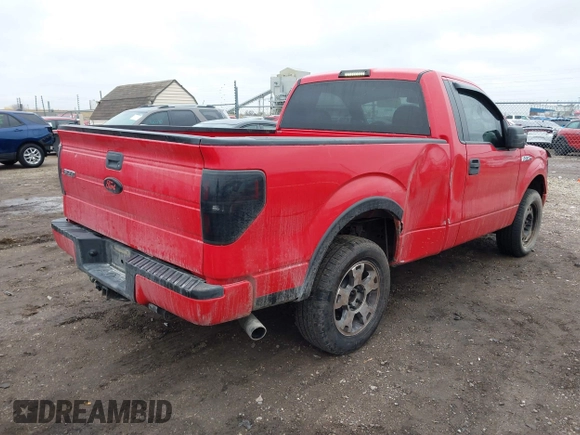 2009 Ford F-150 XL with VIN 1FTRF12W49KB55651, listed as a IAAI auction lot 41491829 with 109,360 mi miles and . Bid and sale history available at DreamBid. Image 4.