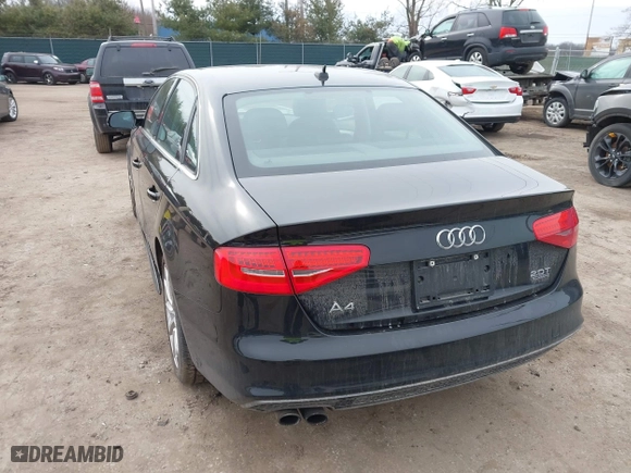 2016 Audi A4 Premium with VIN WAUBFAFL2GN000641, listed as a IAAI auction lot 41502841 with 149,667 mi miles. Bid and sale history available at carsss.com. Image 3.
