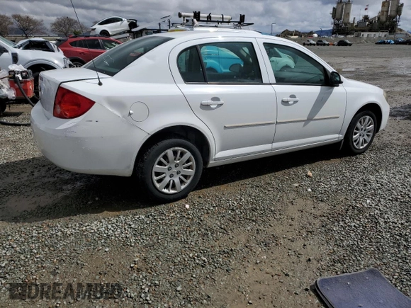 2010 Chevrolet Cobalt 1LT with VIN 1G1AD5F52A7163307, listed as a Copart auction lot 48819625 with 85,383 mi miles and Salvage Title. Bid and sale history available at DreamBid. Image 3.