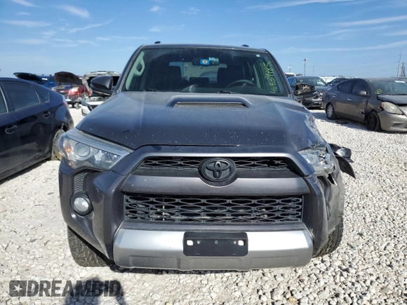 2019 Toyota 4Runner SR5 with VIN JTEBU5JR7K5697448, listed as a Copart auction lot 46839485 with 145,658 mi miles and Salvage title. Bid and sale history available at DreamBid. Image 5.